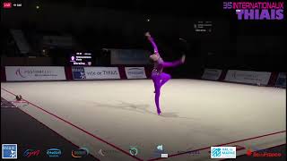 NIKOLCHENKO Vlada UKR CLUBS AA 3025  Grand Prix Thiais 2024 [upl. by Hodges]