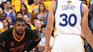 NBA Finals 2017 Stephen Curry vs Kyrie Irving Full Duel [upl. by Arihsay]