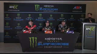 Monster Energy Supercross Press Conference Arlington 2023 [upl. by Lesna]