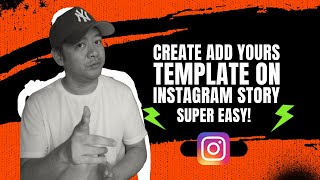 Create add yours template on Instagram story NEW [upl. by Eikcin]