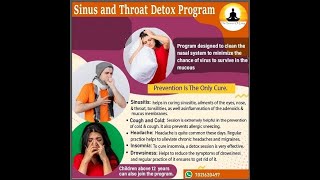 TestimonialsSinus and Throat Detox Program [upl. by Eltsyrc190]