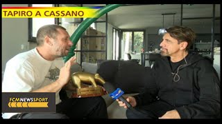 🔥Cassano svela a STRISCIA la NOTIZIA le ragioni della FINE della BOBO TV  Tapiro doro a Cassano [upl. by Ilujna]