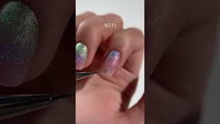 НОВОГОДНИЙ БЛЕСТЯЩИЙ ГРАДИЕНТ nailart nails nailinspo [upl. by Chard]