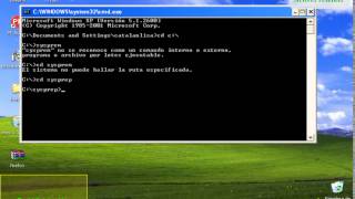 Crear una Pre instalación de Windows XP con Sysprep y probar su funcionamiento [upl. by Inoek709]