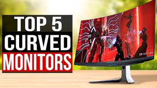 TOP 5 Best Curved Monitor 2023 [upl. by Eberta]