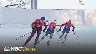 2018 Winter Olympics Randall Diggins win gold ending US crosscountry drought  NBC Sports [upl. by Hercule]