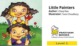 Short stories in EnglishLittle painters short story in English by Pratham books [upl. by Aicitel]