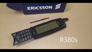 Ericsson R380s Touchscreen Smartphone  2000 Made in Sweden [upl. by Blinny102]