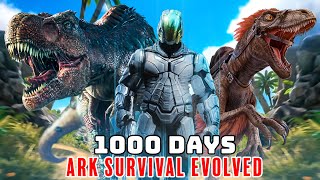 I Survived 1000 Days on Ark Survival Evolved  Supercut [upl. by Aicillyhp]