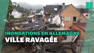 À Schuld en Allemagne les inondations laissent derrière elles dimmenses dégâts [upl. by Hsevahb837]