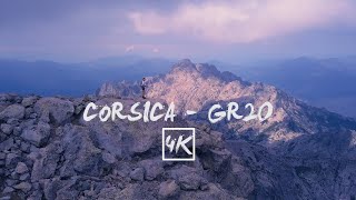 Corsica GR20 4K DJI MAVIC PRO PLATINUM  France [upl. by Felizio294]