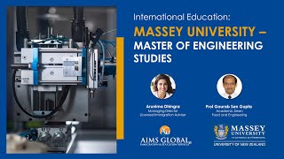 Massey University  Engineering  Master of Engineering Studies [upl. by Raymond]