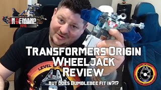 Review Hasbros Transformers Legacy United Origin Wheeljack unboxing amp review  In Demand Toys [upl. by Suoirtemed]