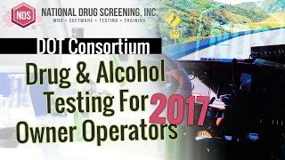 DOT Drug Testing Consortium for Owner Operators Made Easy [upl. by Nodanrb]