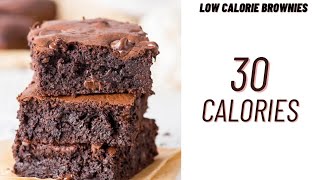 Healthy low calorie brownies for a calorie deficit diet low calorie brownie recipe [upl. by Akinam]