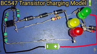 37V Automatic Battery Charger Circuit UsingBC547 Transistor bc547 [upl. by Libbie]