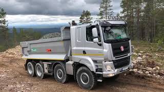 Tatra 8X8 demokörning Idre [upl. by Siberson253]