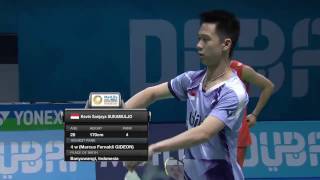 Dubai World Superseries Finals 2016  Badminton QF M1MD  KamSon vs GidSuk [upl. by Erdman130]