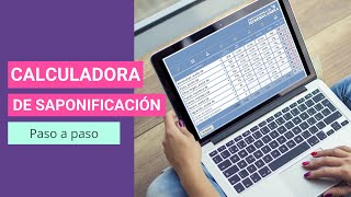 Cómo usar la calculadora de saponificación de Mendrulandia  Sanae [upl. by Sucramraj]