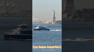 Free Staten Island Ferry to see STATUE OF LIBERTY amp skyline New York 2024 [upl. by Patterson]