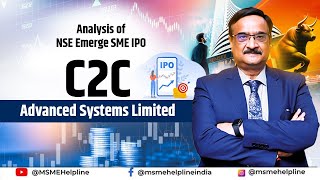 C2C Advanced Systems Limited  Surprising Facts in RHP of SME IPO [upl. by Sanjiv]