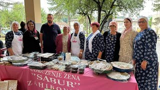 Prvi sajam Udruženja žena SABUR Zahirovići Domaći proizvodi iz srca Srebrenika [upl. by Nohtanhoj316]