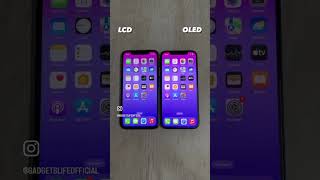 LCD vs OLED Display 🔥 iphone11 iphone12 [upl. by Anneirb506]