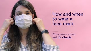 When and How to Wear a Face Mask Correctly COVID Safety [upl. by Edy710]