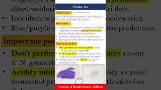 Oxidase test  Microbiology  by Imran Yaseen [upl. by Malvia458]