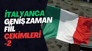 İtalyanca Geniş Zaman Fiil Çekimleri 2 [upl. by Tiffy]