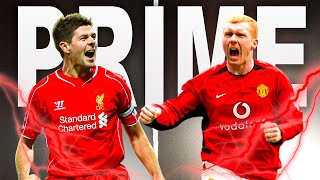 PRIME Gerrard vs PRIME Scholes Who Was Better [upl. by Hgielsel]