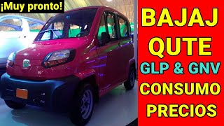 🚗 BAJAJ QUTE A GAS 👉 GLP amp GNV 🔴 PRECIOS CONSUMO CARACTERÍSTICAS  CAPITULO 12 [upl. by Naara]