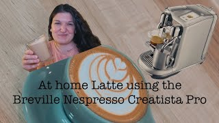 NESPRESSO CREATISTA PRO ☕️BEGINNERS momlife frenchgirl nespresso beginners espresso worthit [upl. by Still]