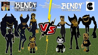 Bendy Dark Revival Addon Superblookin VS Bendy and the Ink Machine BATIM [upl. by Ecadnarb]