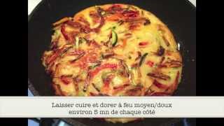 Recette Galette de légume coréenne  YaChae Jeon [upl. by Addam]