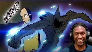 SAITAMA VS GAROU  Battle between the Strongest  Monster Association Arc in Hindi [upl. by Enilegnave465]