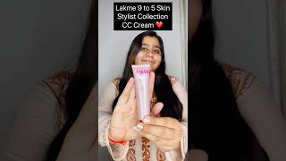 Unboxing Lakme 9 to 5 Skin Stylist Collection CC Cream  Review youtube trending lakme ytshorts [upl. by Romeo]