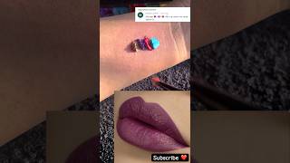 Shadow Red Maroon Lipstick Shade💄 Shaadi ke din laaga lo radiantlook stunningshades shortsfeed [upl. by Kcyred931]