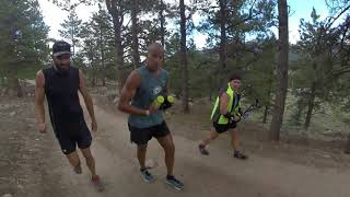 David Goggins at the Leadville Trail 100 race 2019 [upl. by Enrol286]