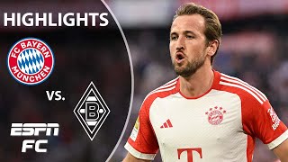 Bayern Munich vs Monchengladbach  Bundesliga Highlights  ESPN FC [upl. by Atteoj]