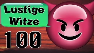 Lustige Witze  Folge 100 SCHWARZER HUMOR SPECIAL 😈 [upl. by Tresa]