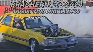 brashernats 2024 qualifying highlights  best of brashernats burnouts [upl. by Ramoj]