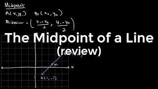 Midpoints Review  O Level Additional Mathematics [upl. by Ayidah]