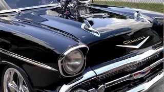 1000 HORSEPOWER 57 CHEVY BURNOUT [upl. by Colis]