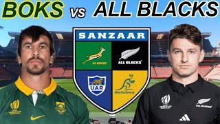 SOUTH AFRICA vs NEW ZEALAND Rugby Championship 2024 Live Commentary [upl. by Mellette832]