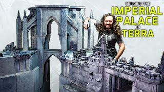 The BIGGEST wargaming board in YouTube History Imperial Palace on Terra Warhammer Scenery [upl. by Roderich]