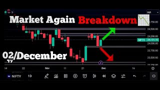 MARKET AGAIN MAJOR LEVEL  NIFTY50 AND SENSEX ANAYSIS FOR MONDAY  02DECEMBER [upl. by Rinum897]