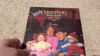 Unintentional ASMR 1986 Sears Christmas Catalog [upl. by Yenruogis]