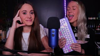 My Sister Tries ASMR she has misophonia [upl. by Acirre210]