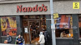 The Most Popular Nandos in Central London Ealing Broadway [upl. by Nofets]